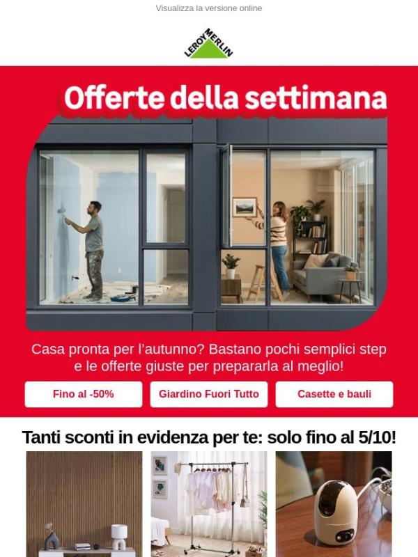 💸 Questa settimana fai un affare!