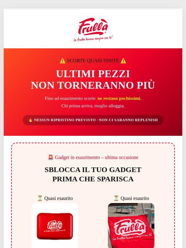 🎁Corri! Ultimi gadget rimasti... ne hai già approfittato?