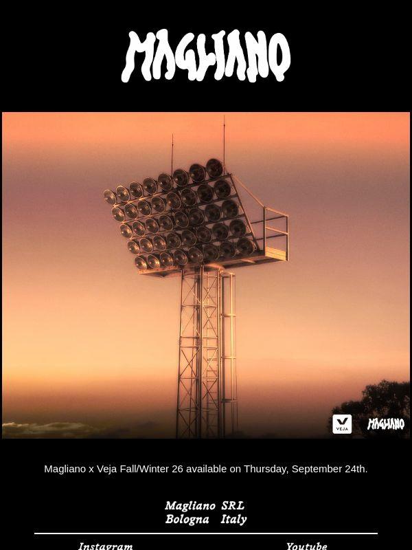 Magliano x Veja FW26: Coming Soon