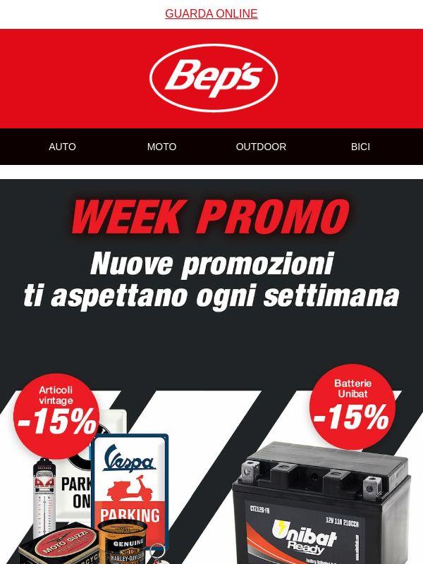 ⏱️ Sono arrivate le WEEK PROMO: scopri i prodotti di questa settimana!