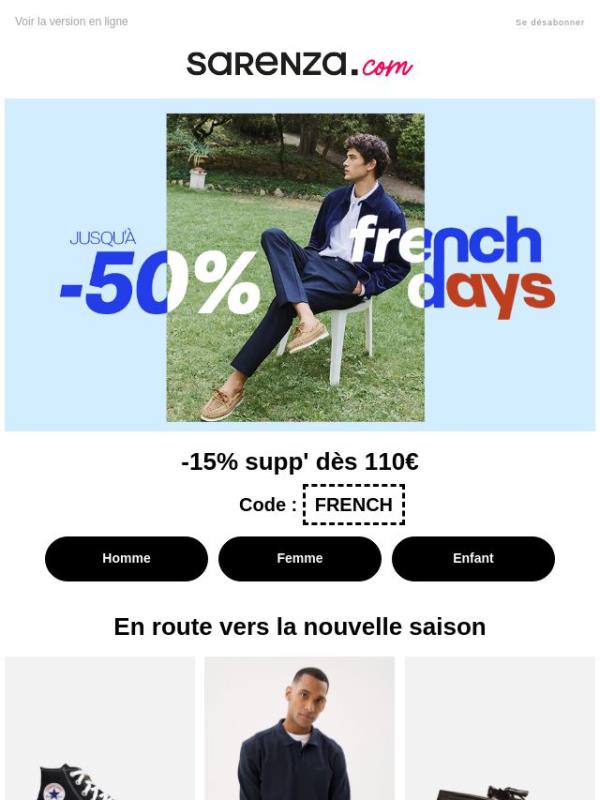 ✨-50% pour réchauffer votre dressing
