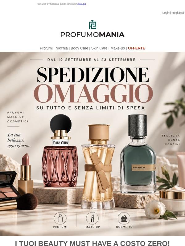🤯Spedizione Omaggio Sui Tuoi Must Have😉🚚