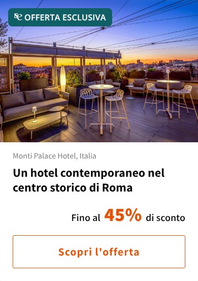 Un hotel contemporaneo nel centro storico di Roma