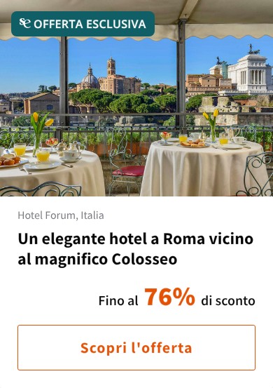 Un elegante hotel a Roma vicino al magnifico Colosseo