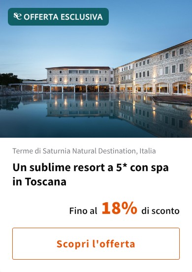 Un sublime resort a 5* con spa in Toscana