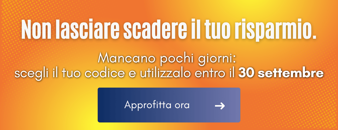 Scegli il tuo codice