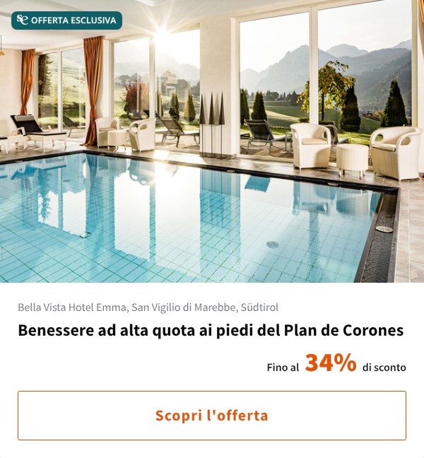 Benessere ad alta quota ai piedi del Plan de Corones