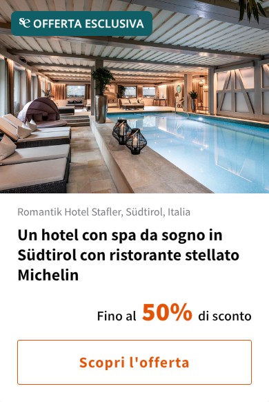 Un hotel con spa da sogno in Südtirol con ristorante stellato Michelin