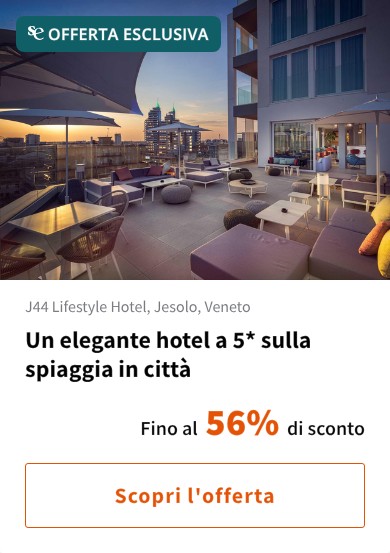 Un elegante hotel a 5* sulla spiaggia in città
