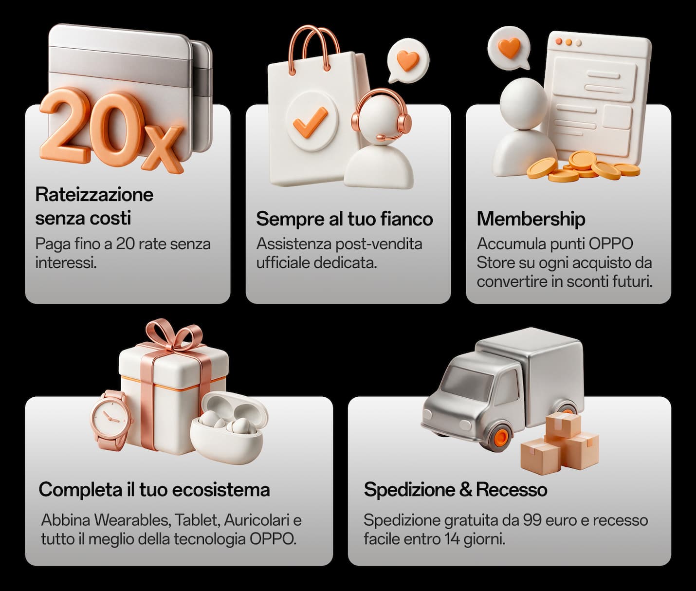 Benefici OPPO Store