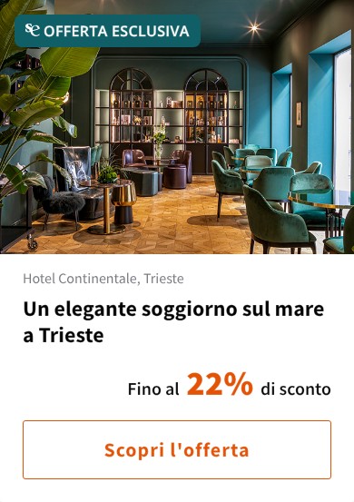 Un elegante soggiorno sul mare a Trieste