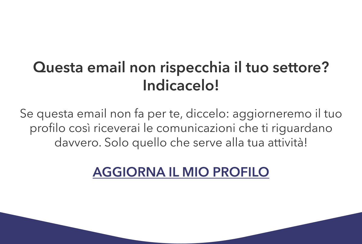 Aggiorno il mio profilo.