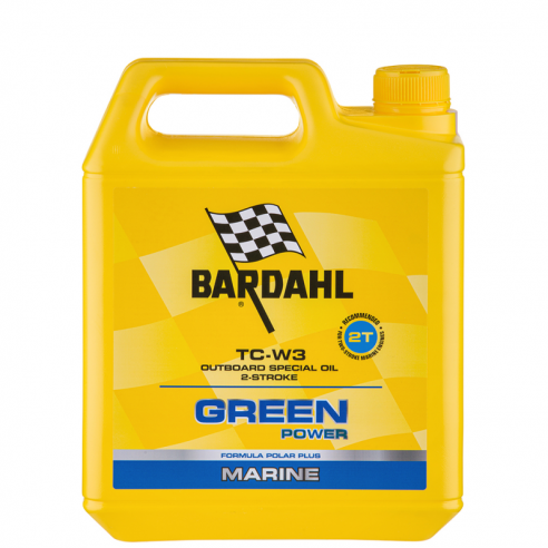 Olio motore 2T Green Power TCW3 5 lt. - Bardahl