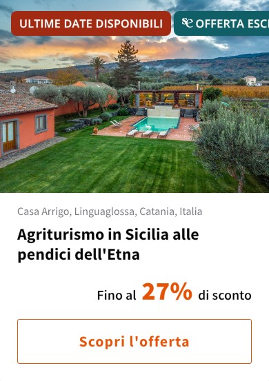 Agriturismo in Sicilia alle pendici dell'Etna