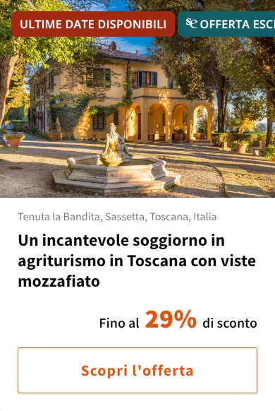 Un incantevole soggiorno in agriturismo in Toscana con viste mozzafiato