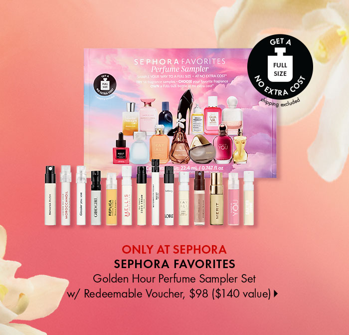 Sephora Favorites Golden Hour Perfume Sampler Set