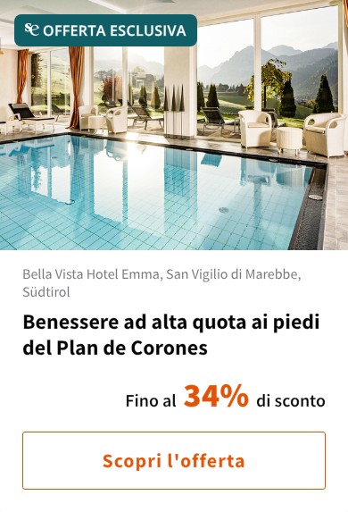 Benessere ad alta quota ai piedi del Plan de Corones