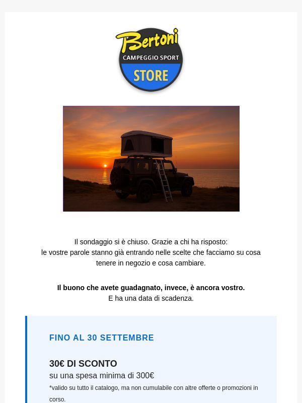 Il tuo sconto scade il 30 settembre⏳