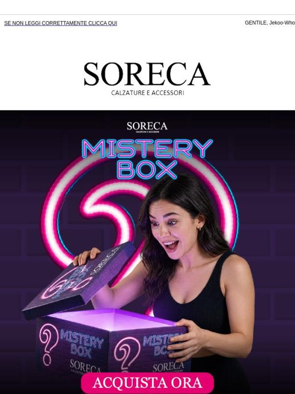 Novità | È online la nostra Mistery Box ✨