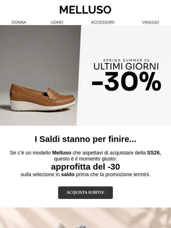 -30%. Ma ancora per poco😉