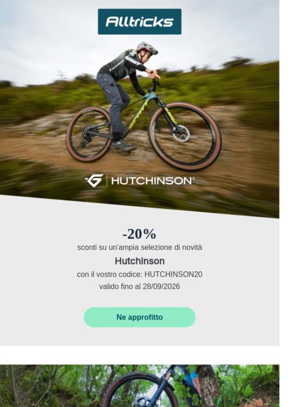 MTB, Strada o Gravel? Scopri Hutchinson con il -20%