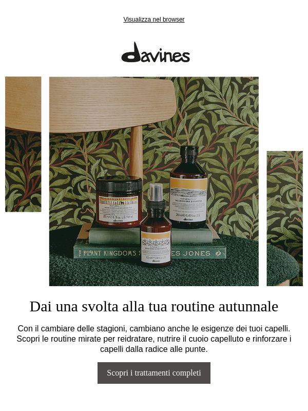 Trattamento autunnale per cute e capelli 🍃