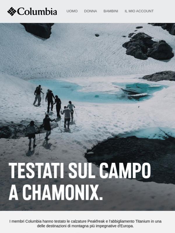Testati sul campo a Chamonix⛰️