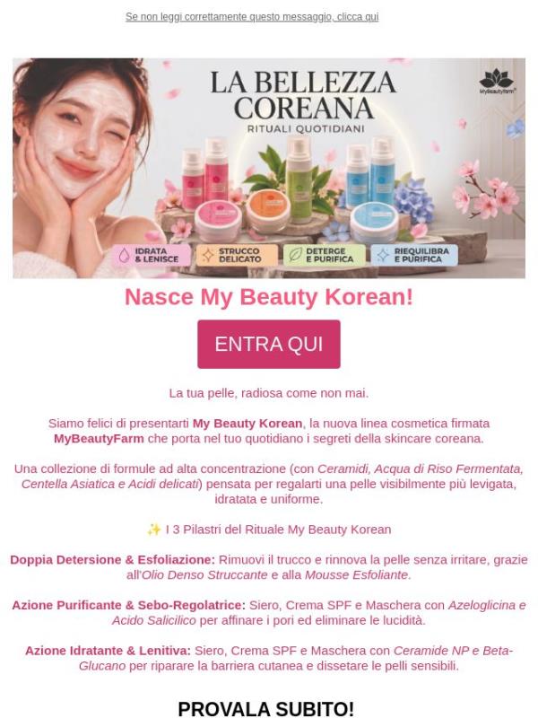 Nasce My Beauty Korean! PROVALA SUBITO!