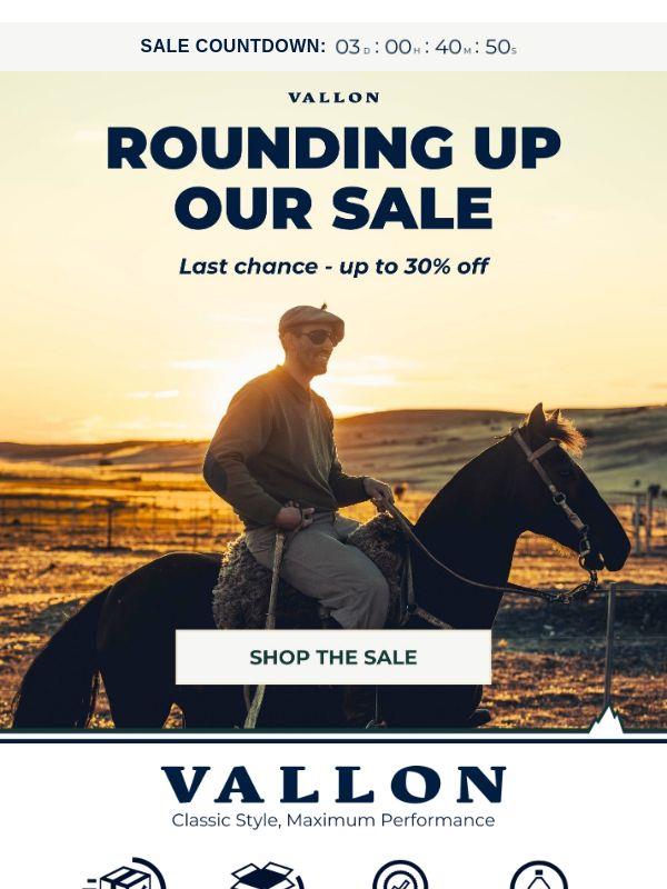 Last Chance to Shop the Sale