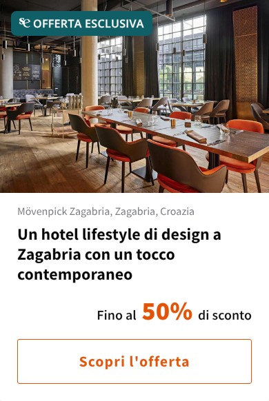 Un hotel lifestyle di design a Zagabria con un tocco contemporaneo