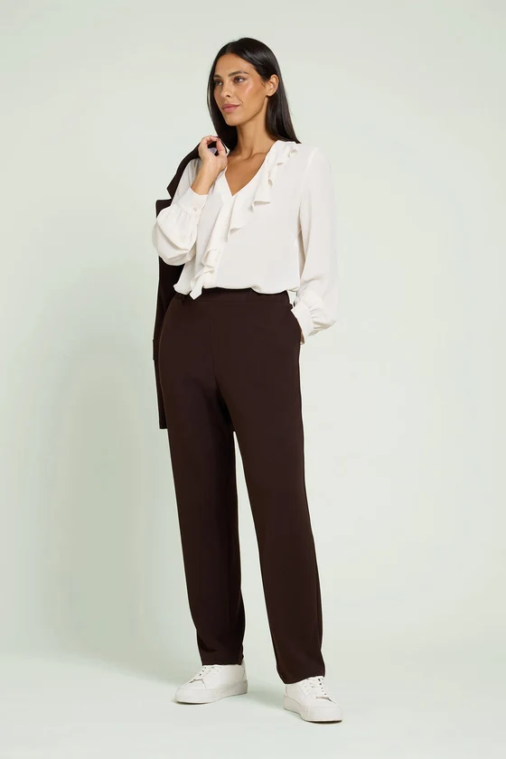 PANTALONI JOGGER IN SCUBA TWILL