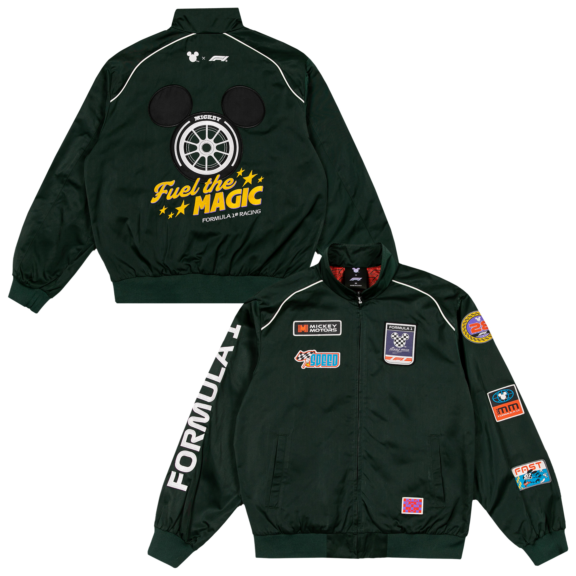 Giacca da gara Formula 1 X Disney Fuel - Verde - Unisex