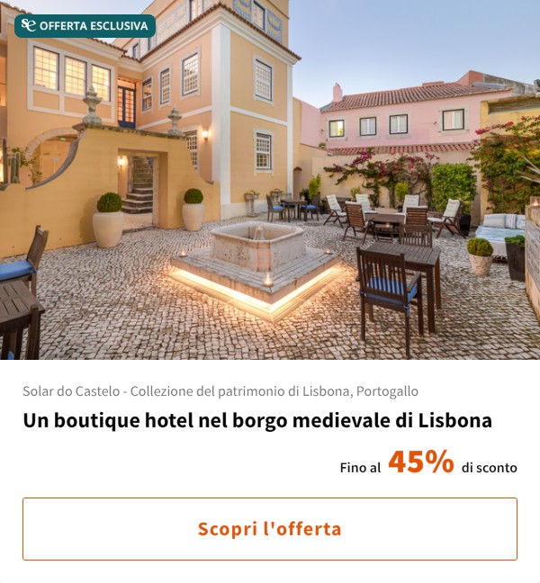 Un boutique hotel nel borgo medievale di Lisbona