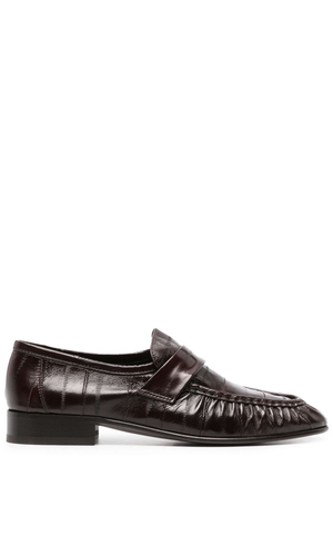 Soft leather loafers
