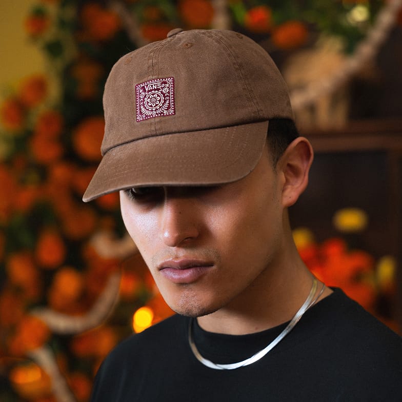 Papel Picado Curved Bill Jockey Hat