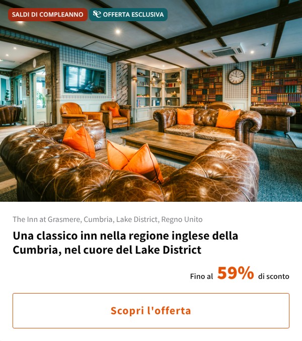 Una classico inn nella regione inglese della Cumbria, nel cuore del Lake District