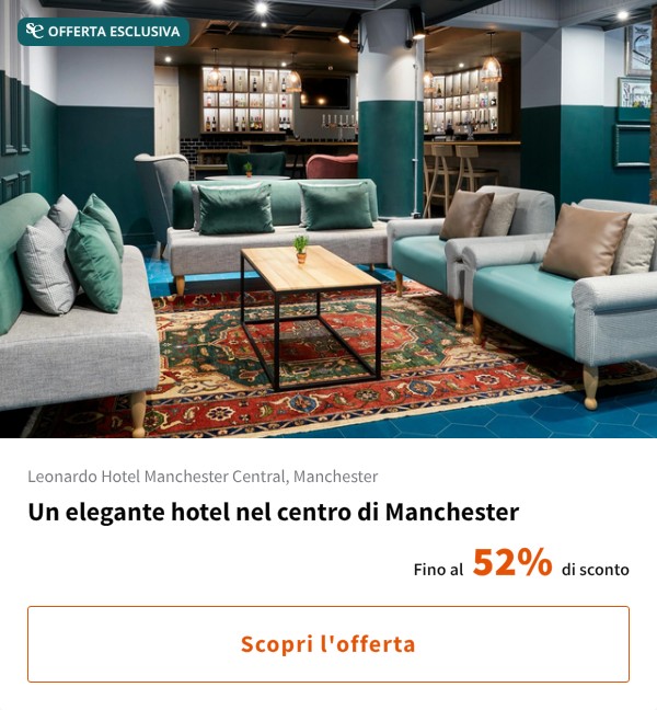 Un elegante hotel nel centro di Manchester
