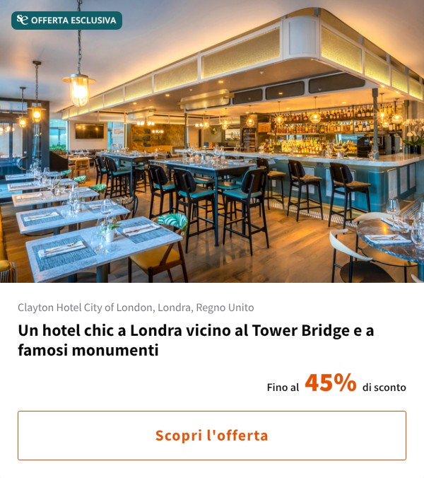 Un hotel chic a Londra vicino al Tower Bridge e a famosi monumenti