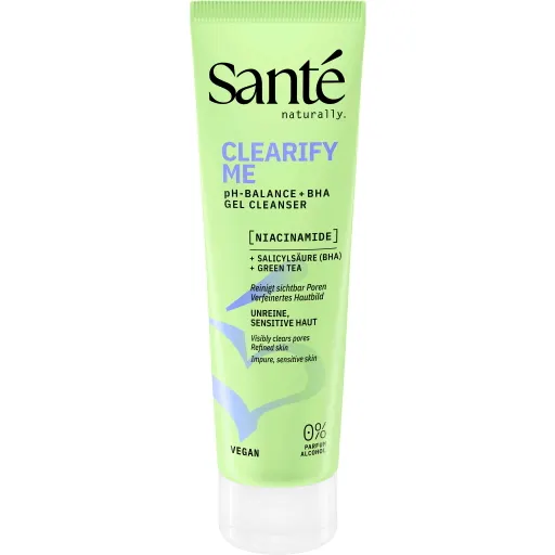 Santé – naturally. Clearify Me BHA Gel Cleanser