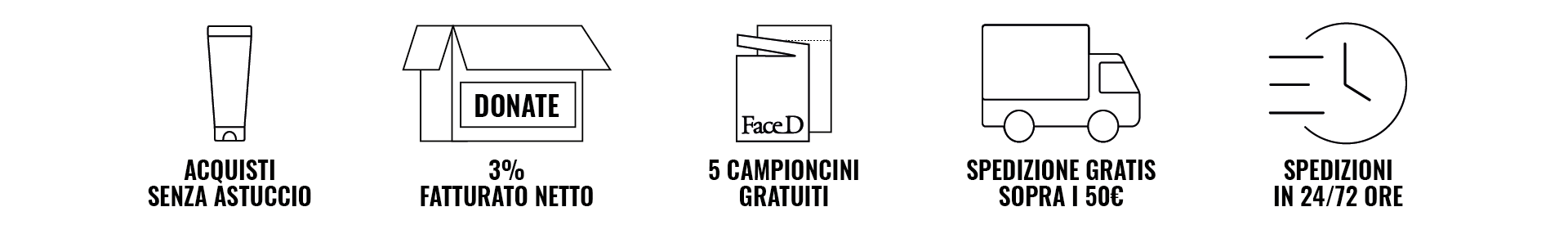 perché comprare da faced