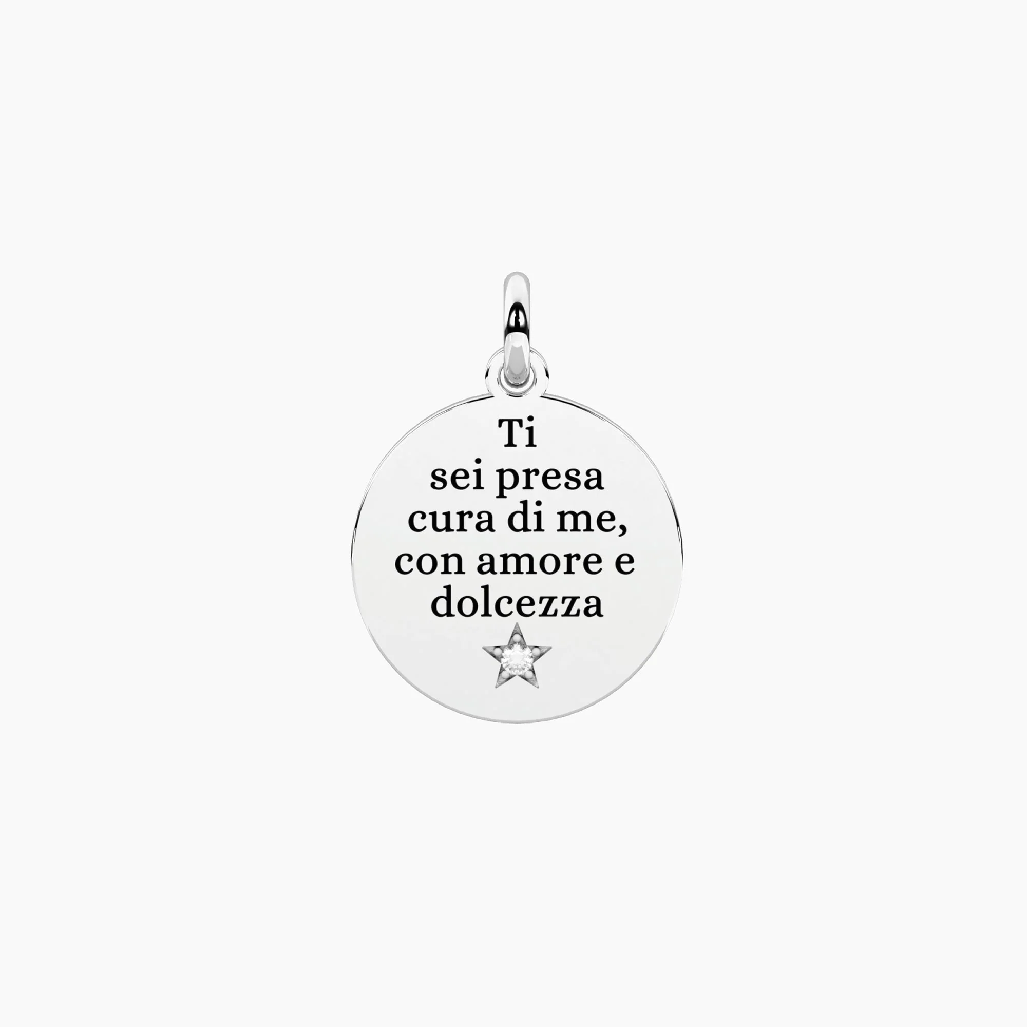Image of Ciondolo con frase per la nonna NONNA MIGLIORE DEL MONDO