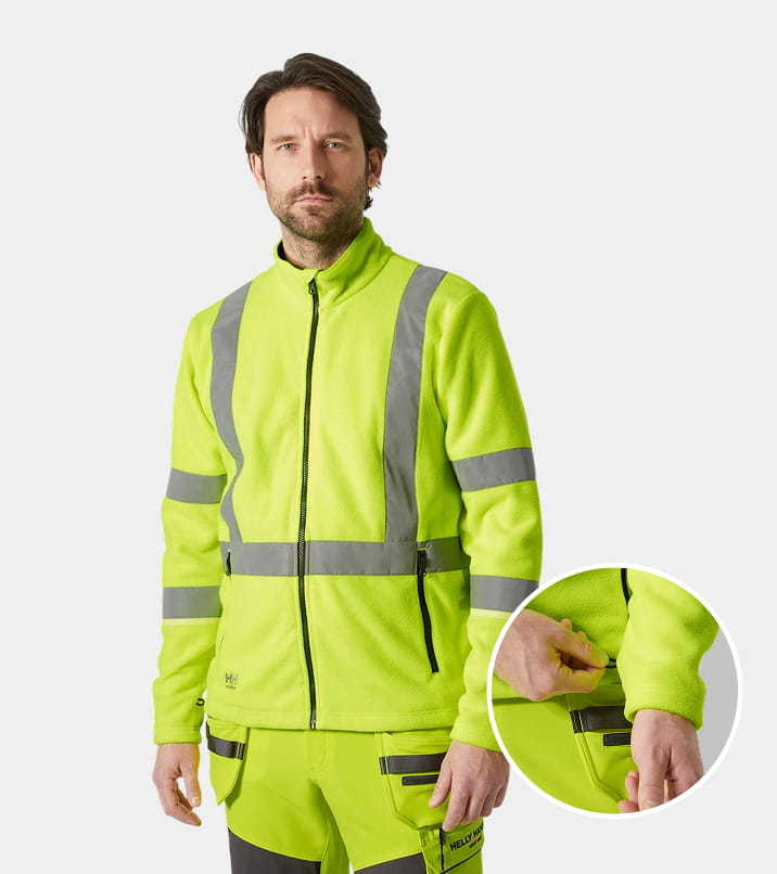 UC-ME Hi Vis Fleece Jacket