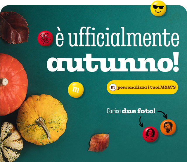 PERSONALIZZA I TUOI M&M'S