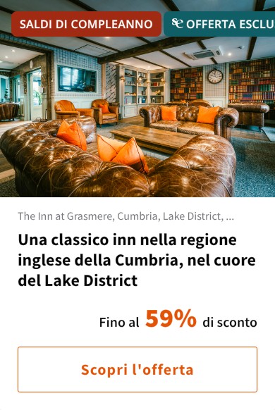 Una classico inn nella regione inglese della Cumbria, nel cuore del Lake District