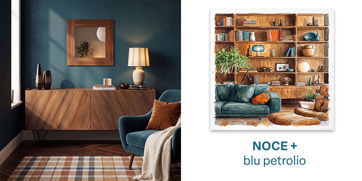 Mobili Fiver - Noce Canaletto