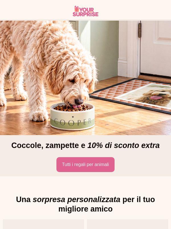 10% di sconto extra sui regali per la Giornata degli Animali!