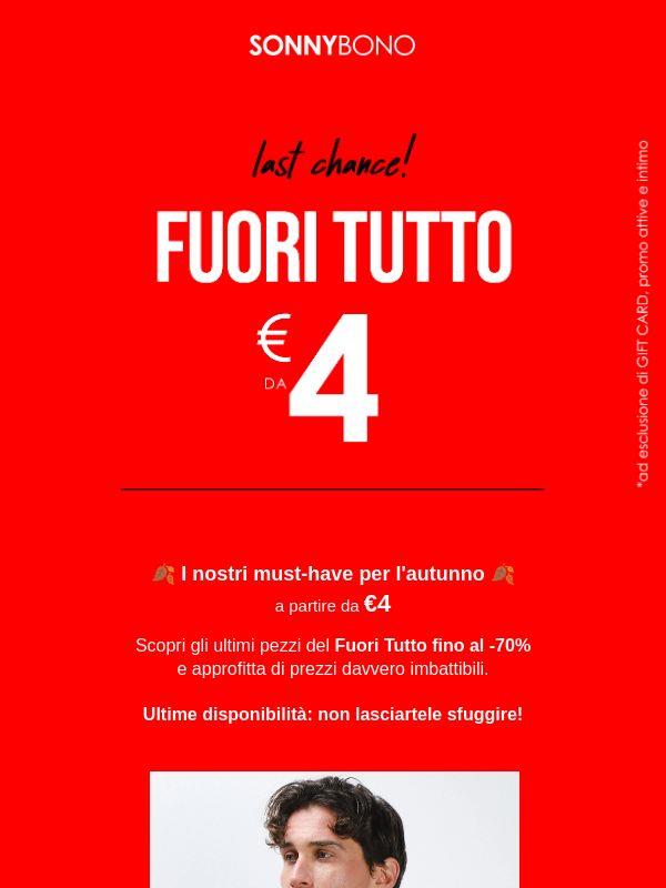 🍂 FUORI TUTTO da € 4 🍂