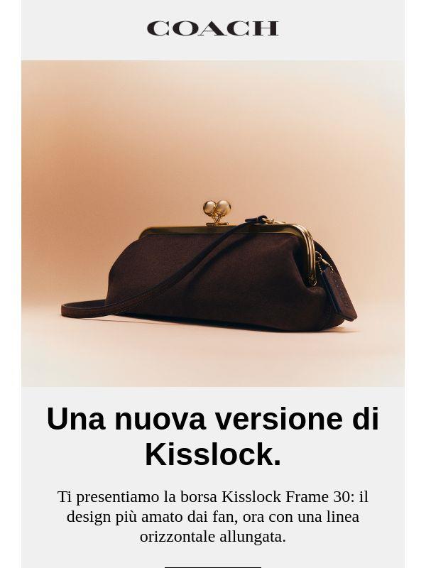 Scopri la nostra nuova borsa Kisslock.