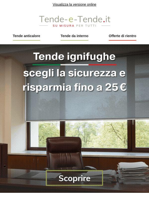 Tende ignifughe: sicurezza e risparmia fino a -25€ 🔥