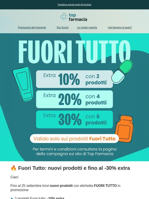 🔥 Nuovi prodotti Fuori Tutto: la promo è iniziata